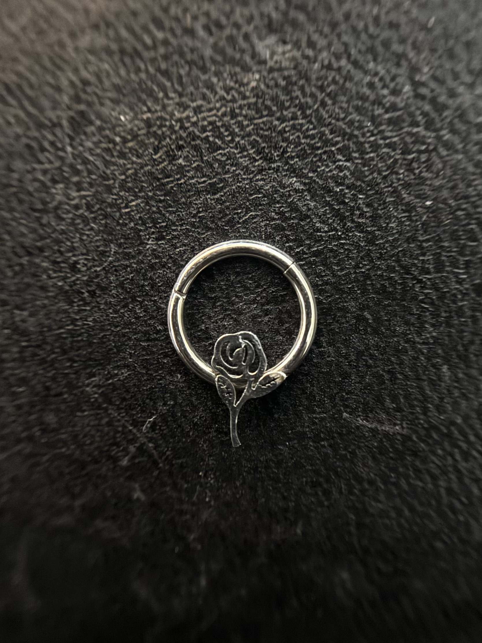 Argola Rosa Lisa