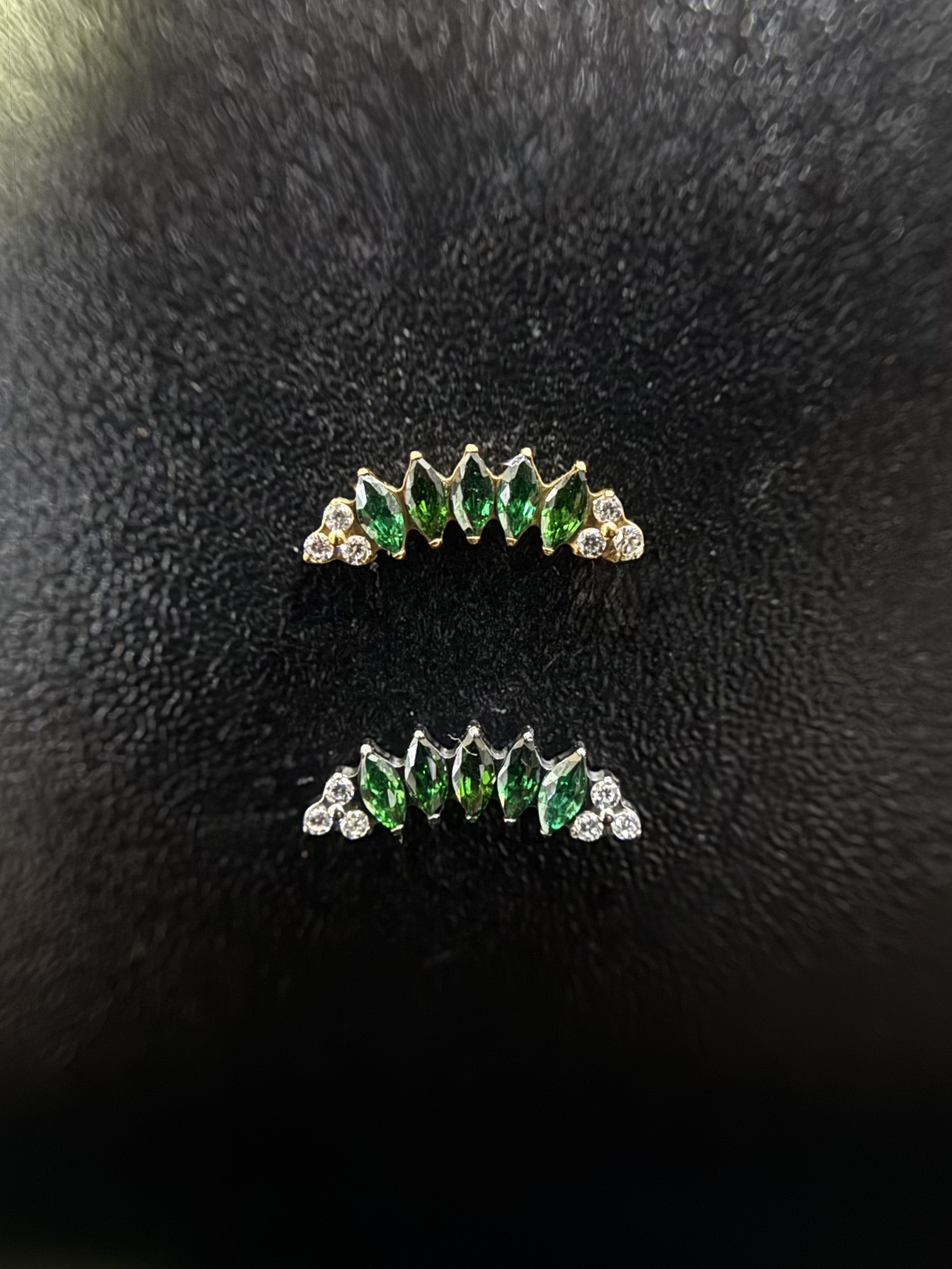 Cluster Nany Verde Dourado ou Prata