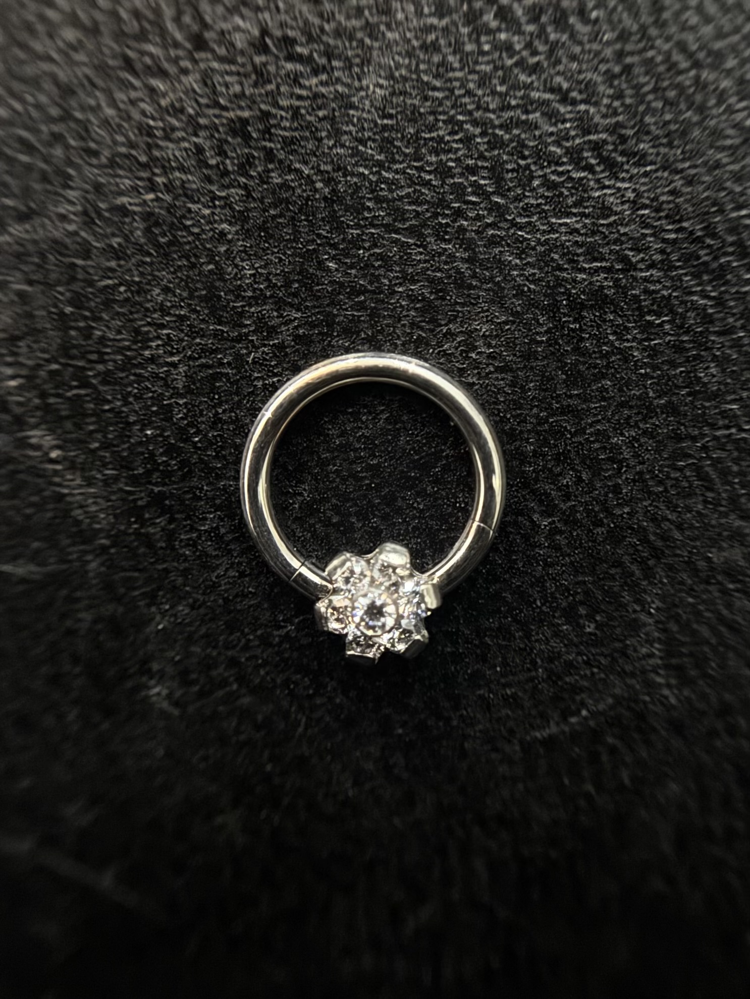 Argola D Mini Flor