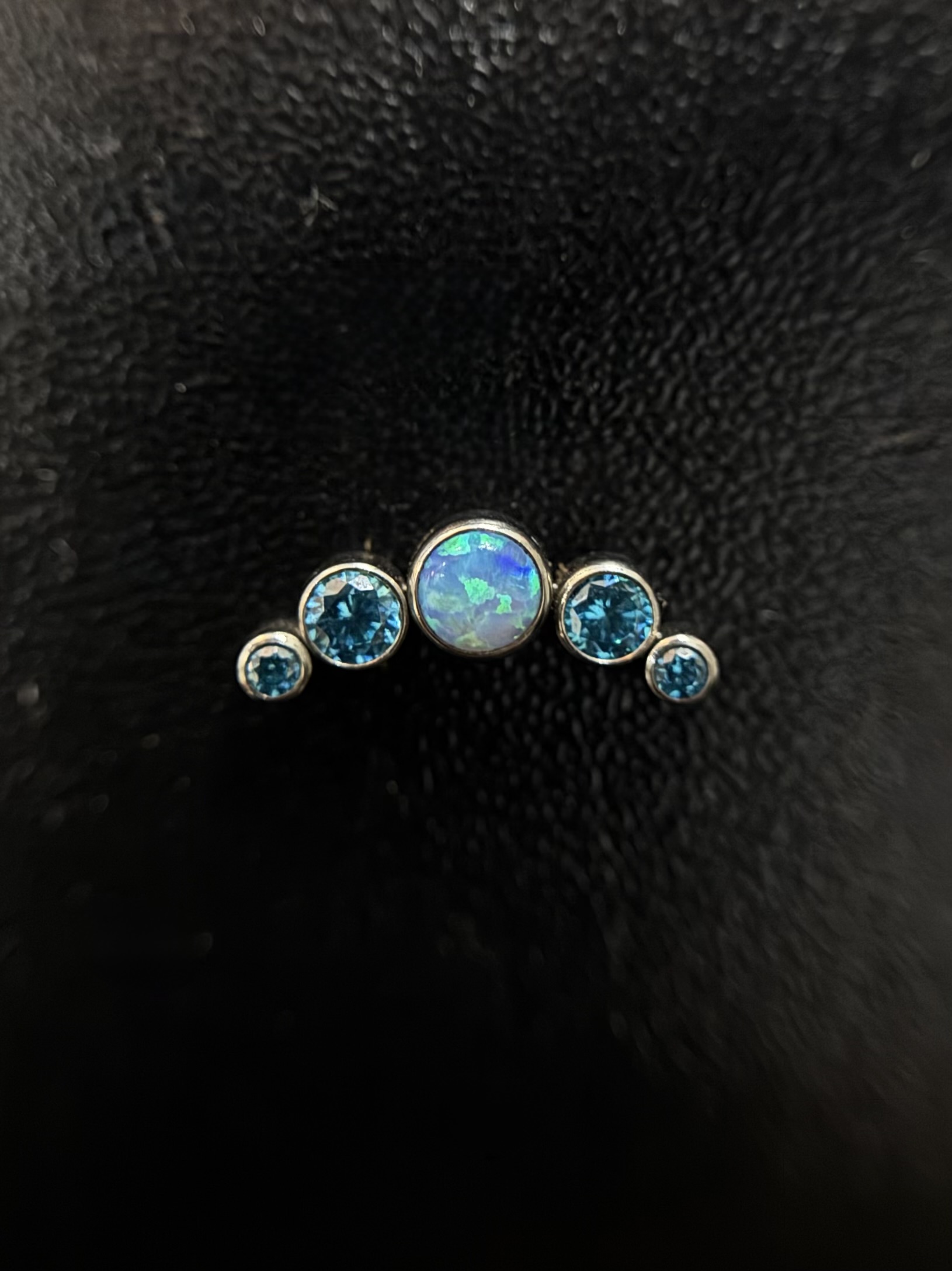 Cluster G Azul com Opala Azul