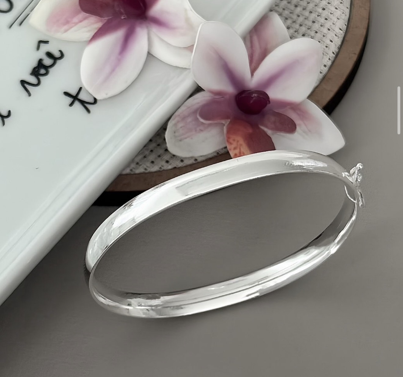 Bracelete elo redondo 5mm