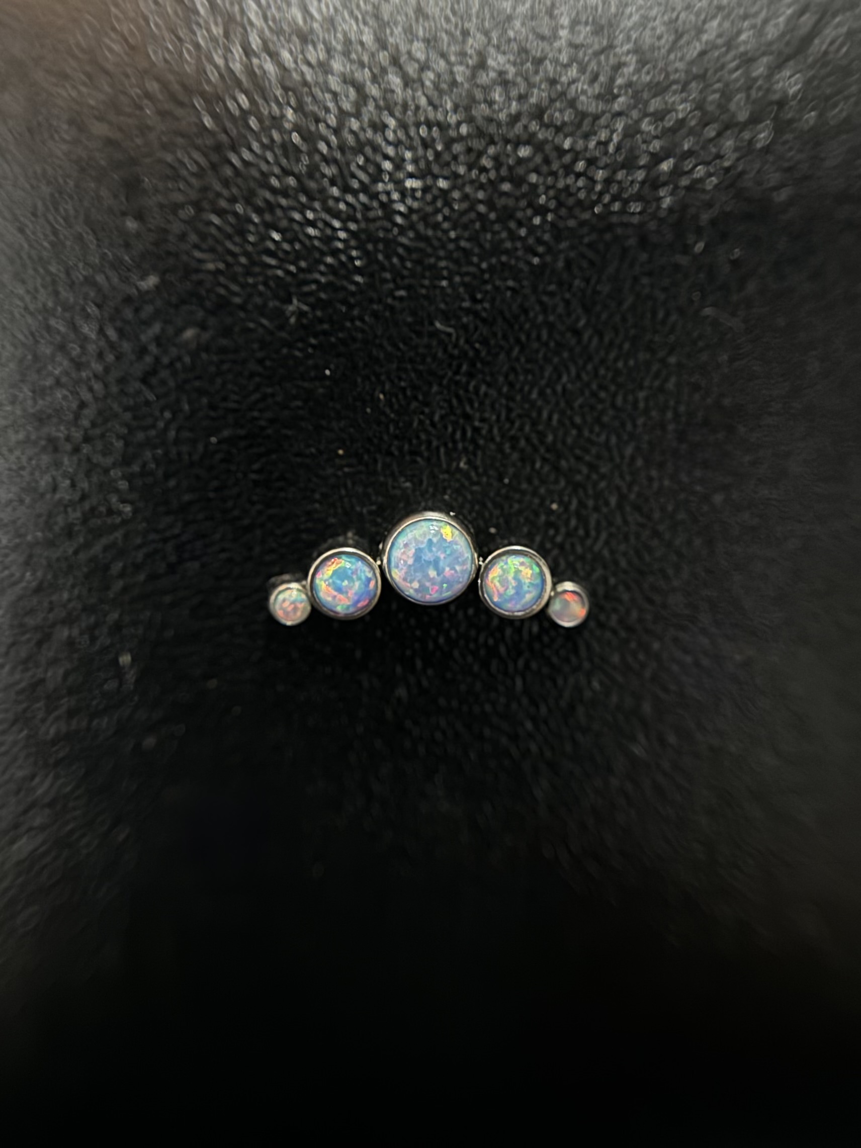 Cluster G Pedras Opala Azul