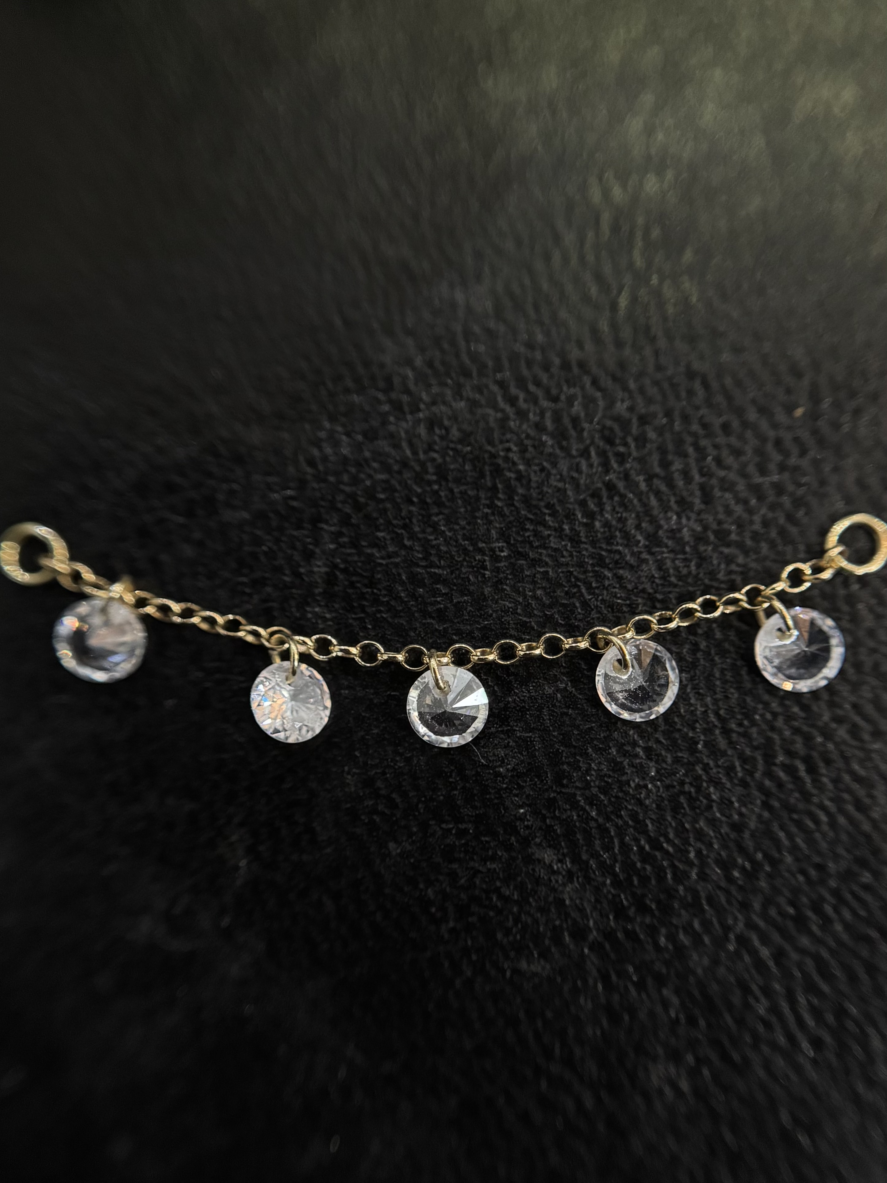 Corrente Pedras Moissanite