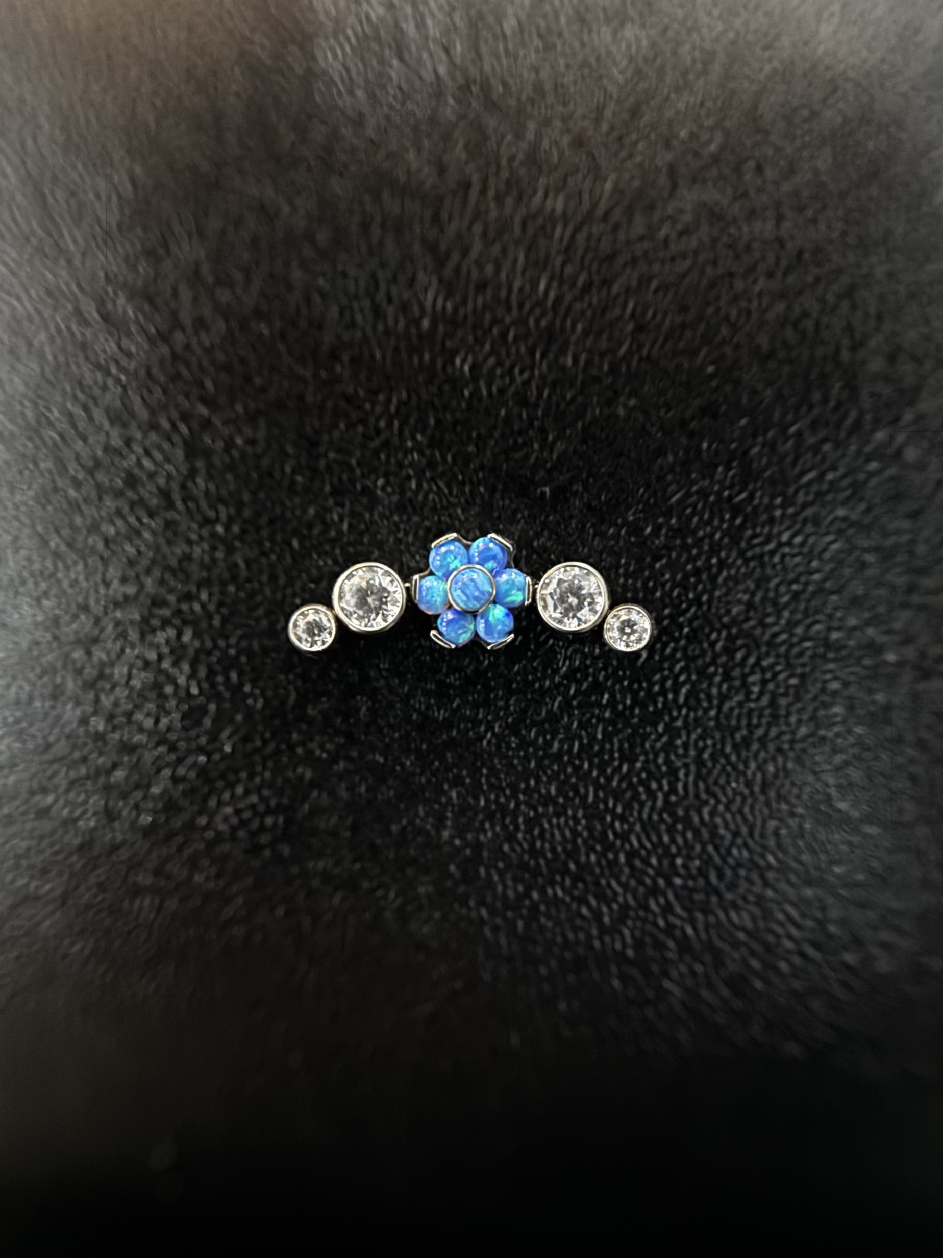 Cluster Flor Central Azul