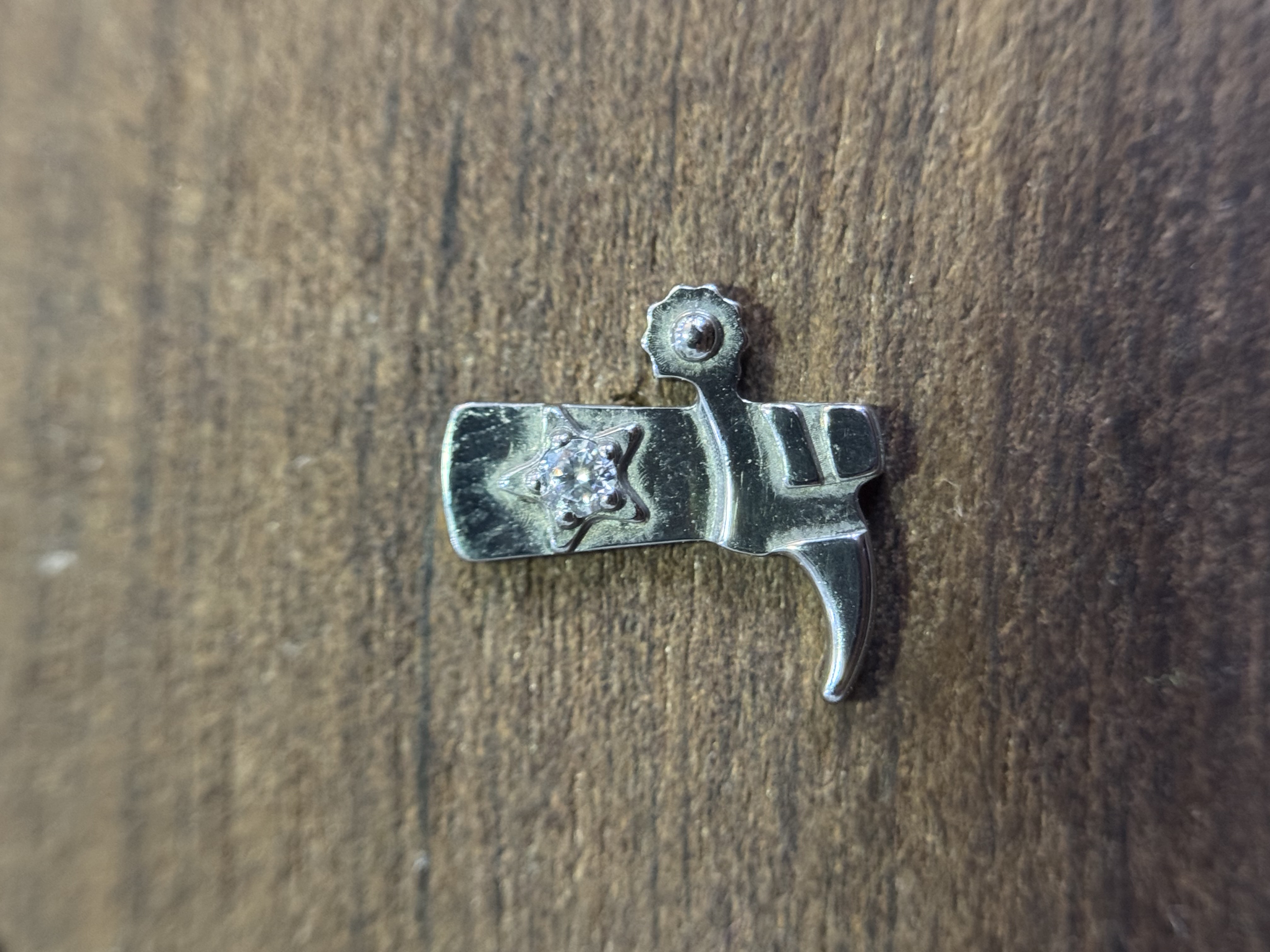 Labret Bota Prata