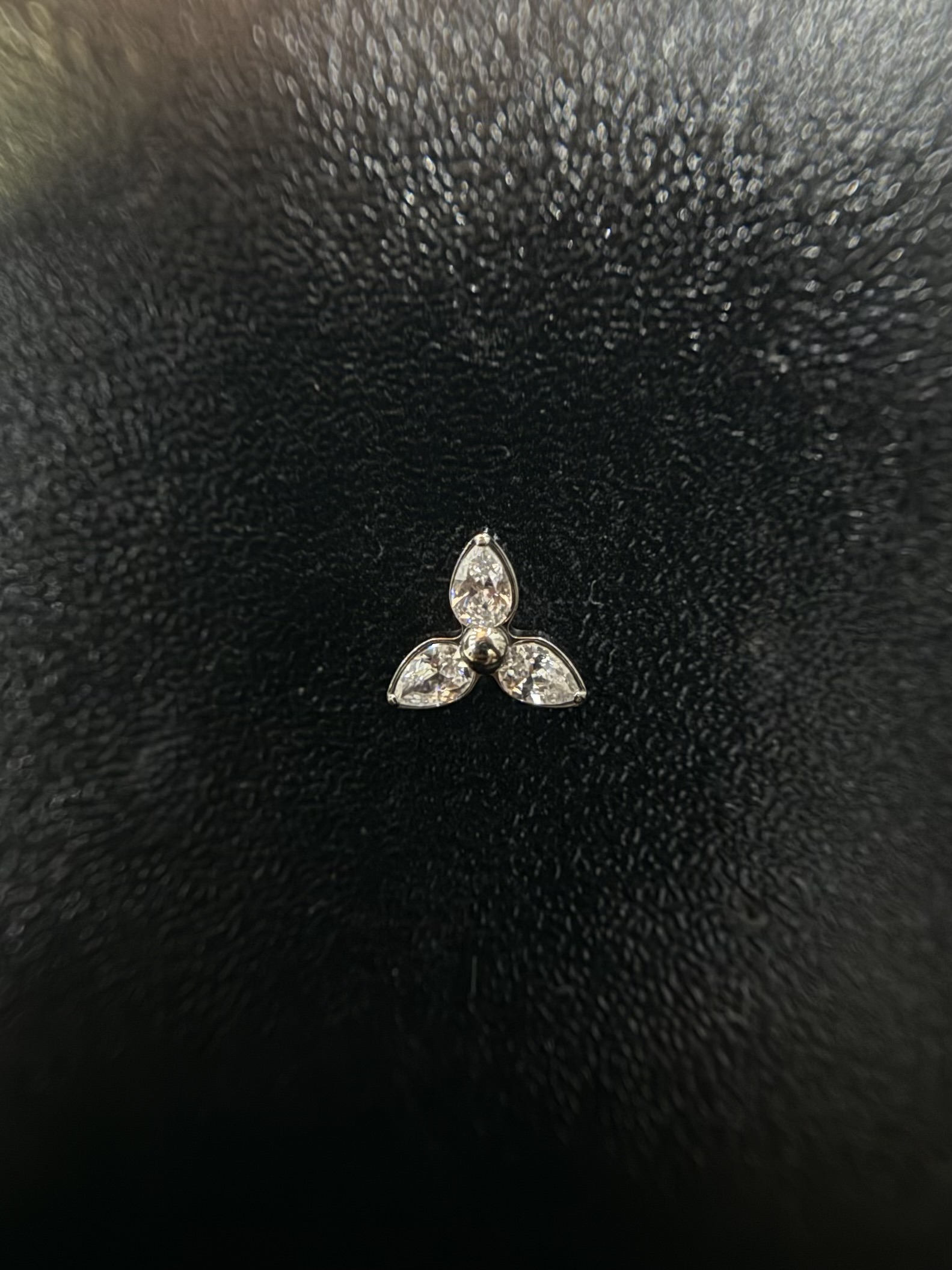 Labret Flor 3 Filete Transparente 