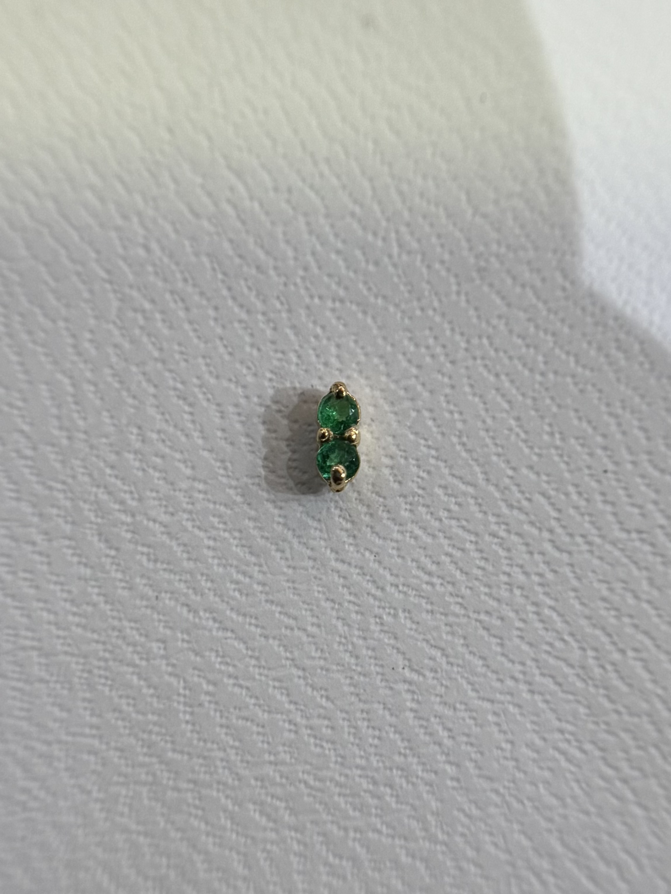 Labret Mini Pontos ESMERALDA
