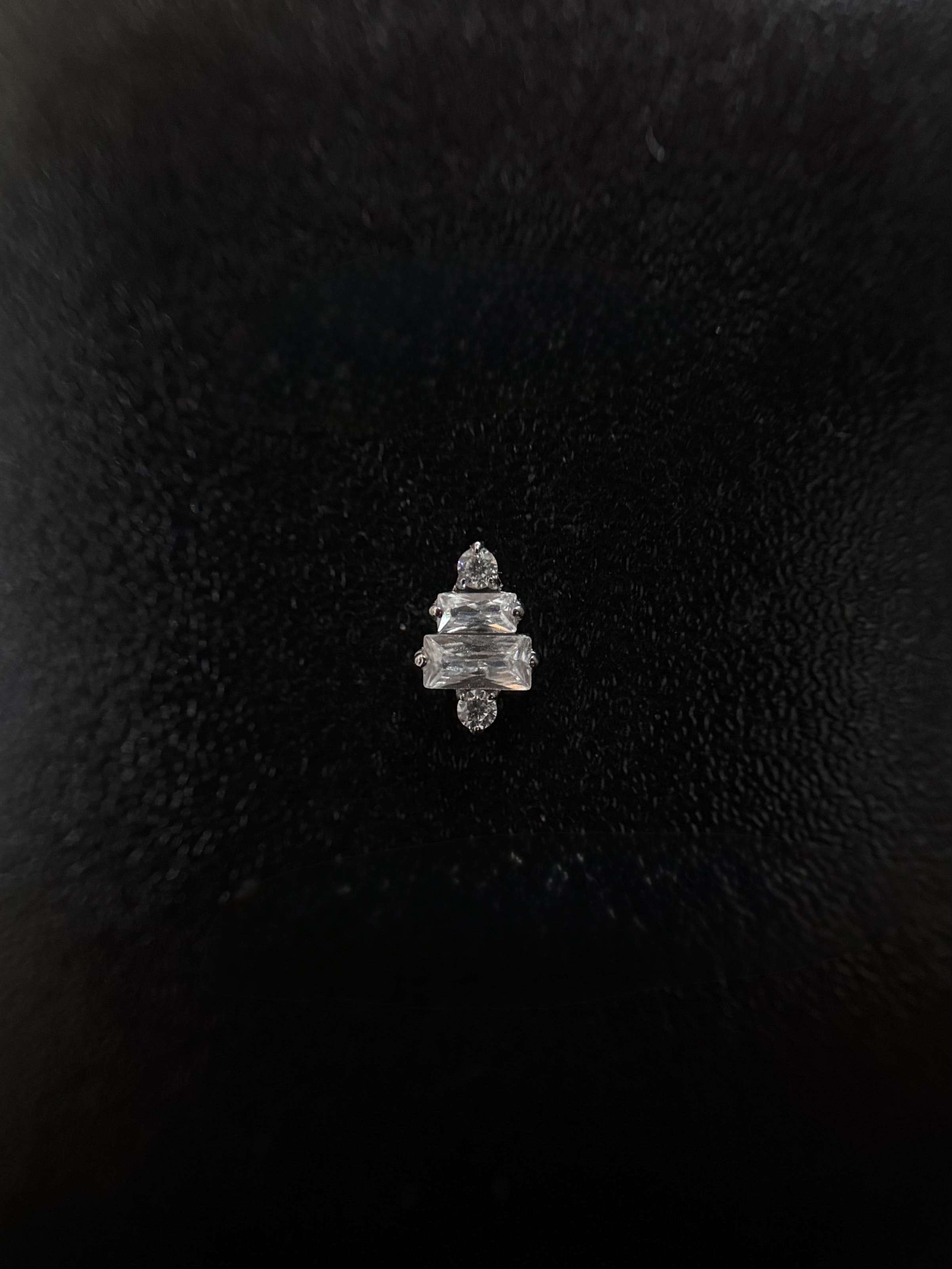 Labret Carolina Prata