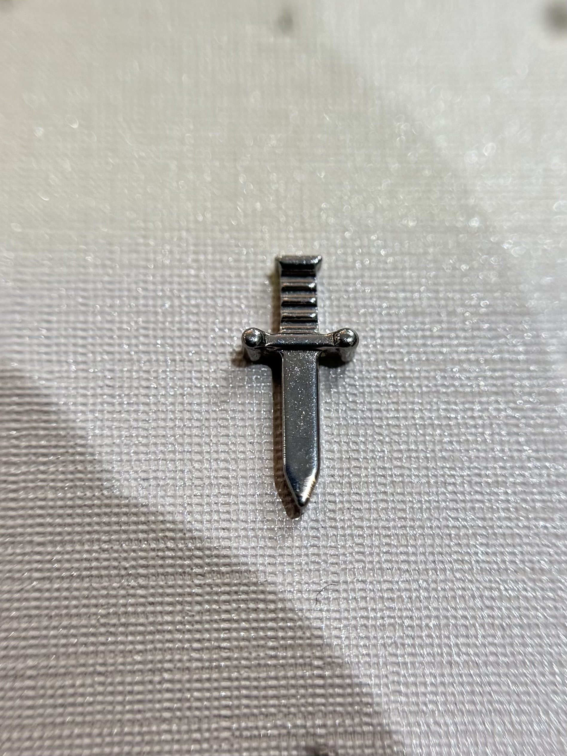 Labret Espada Lisa Prata