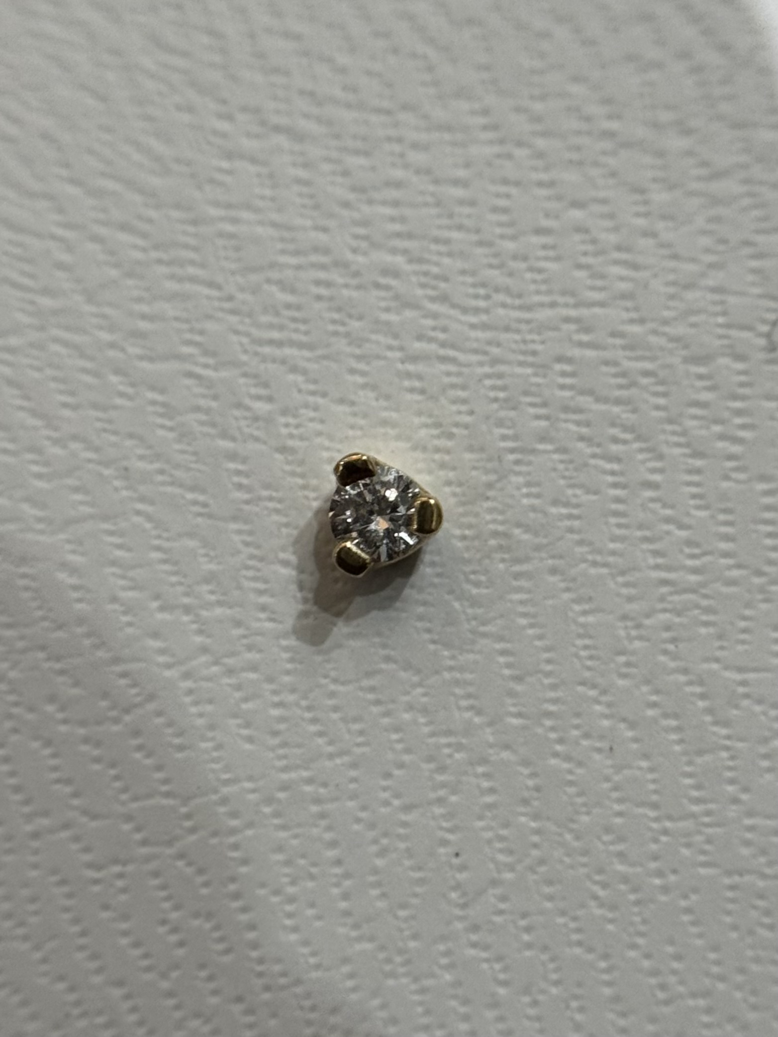 Labret Ponto de Luz 2,5mm DIAMANTE