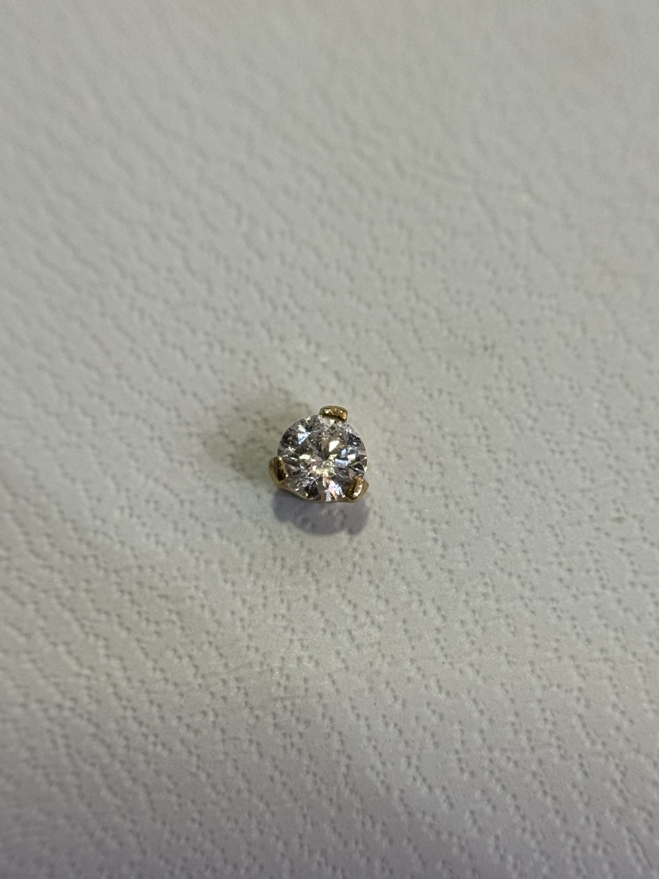 Labret Ponto de Luz 3mm DIAMANTE