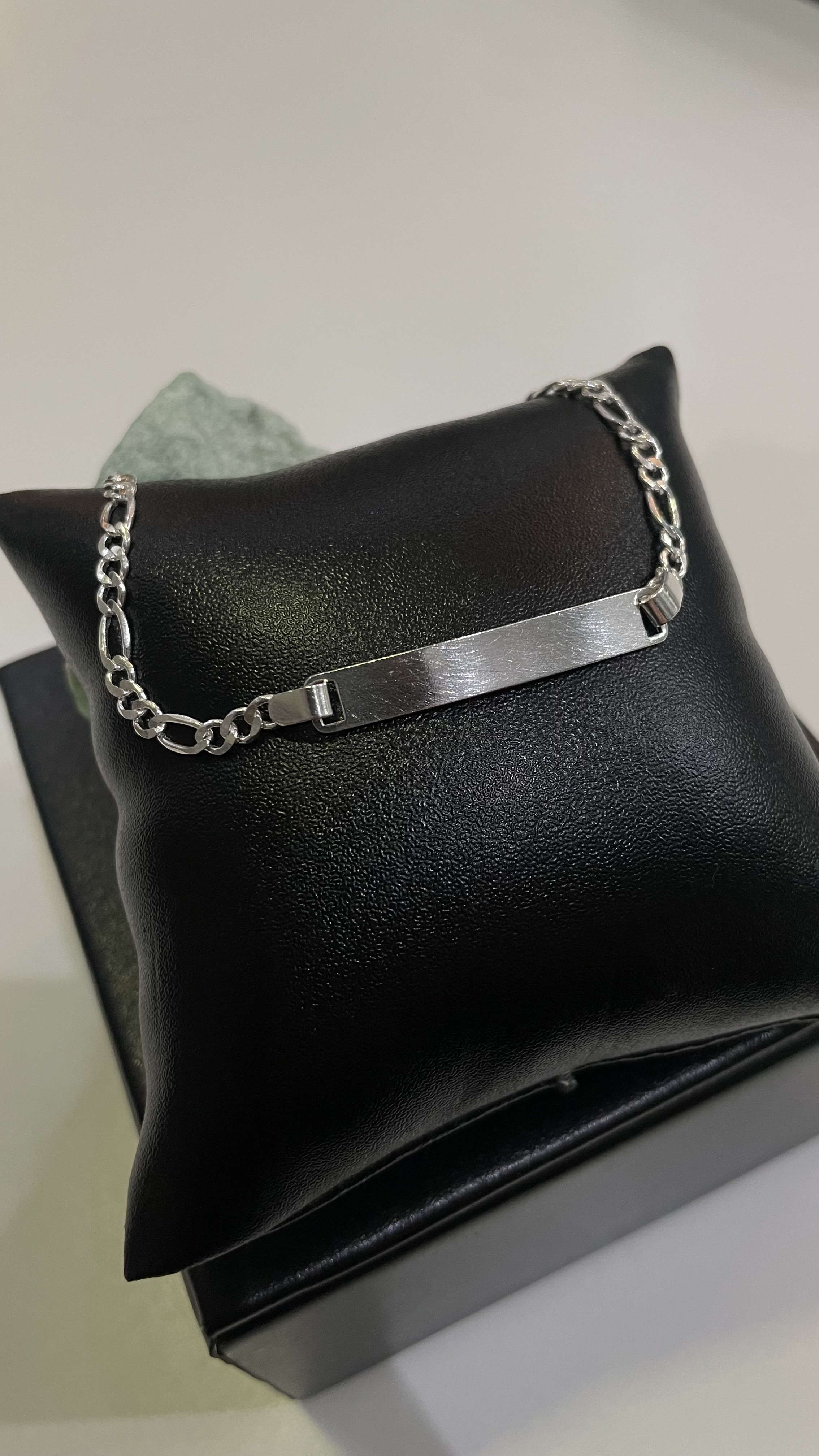 Pulseira Masculina 3x1 Placa 4mm