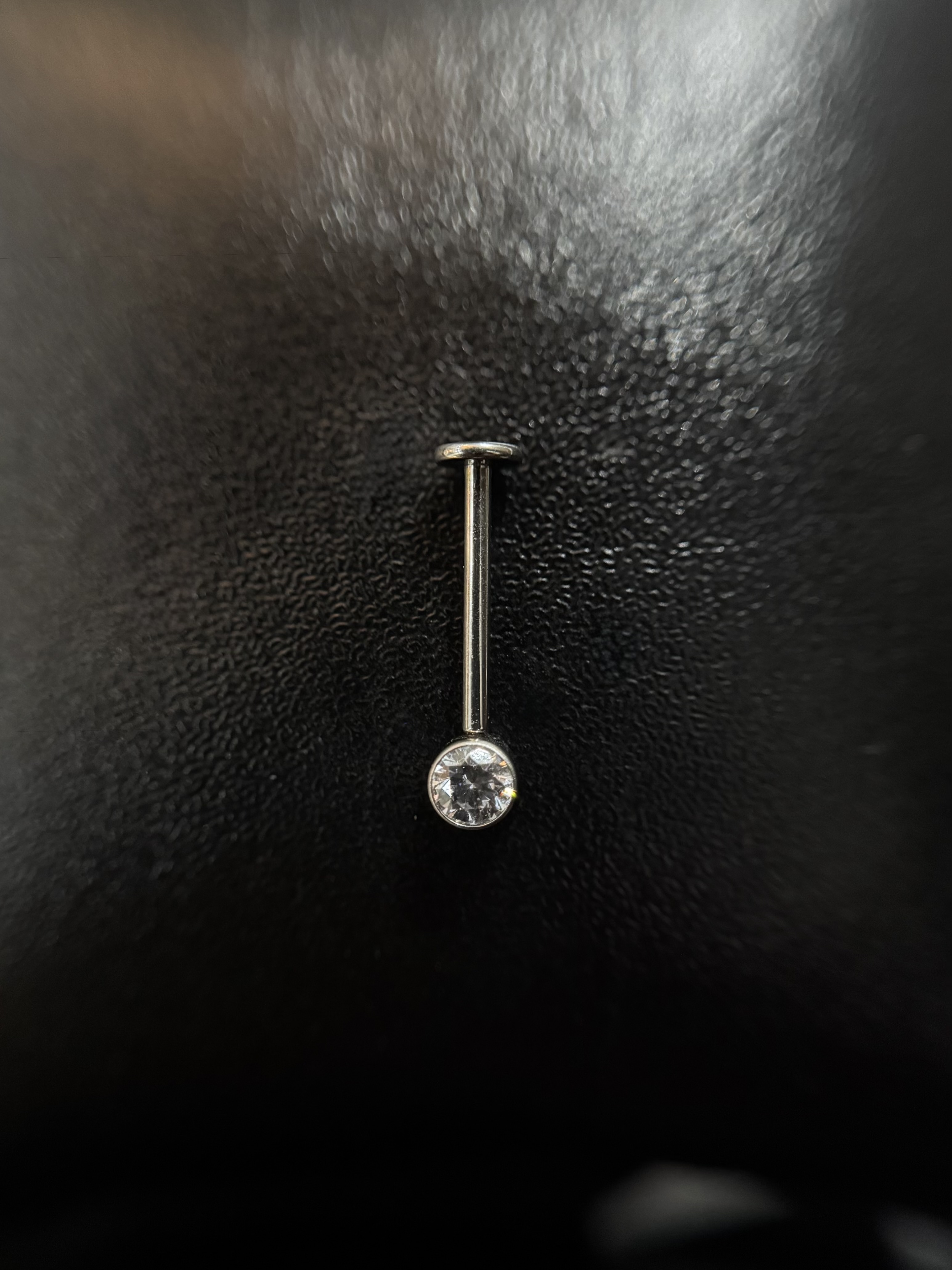 Labret Invertido Ponto Transparente 