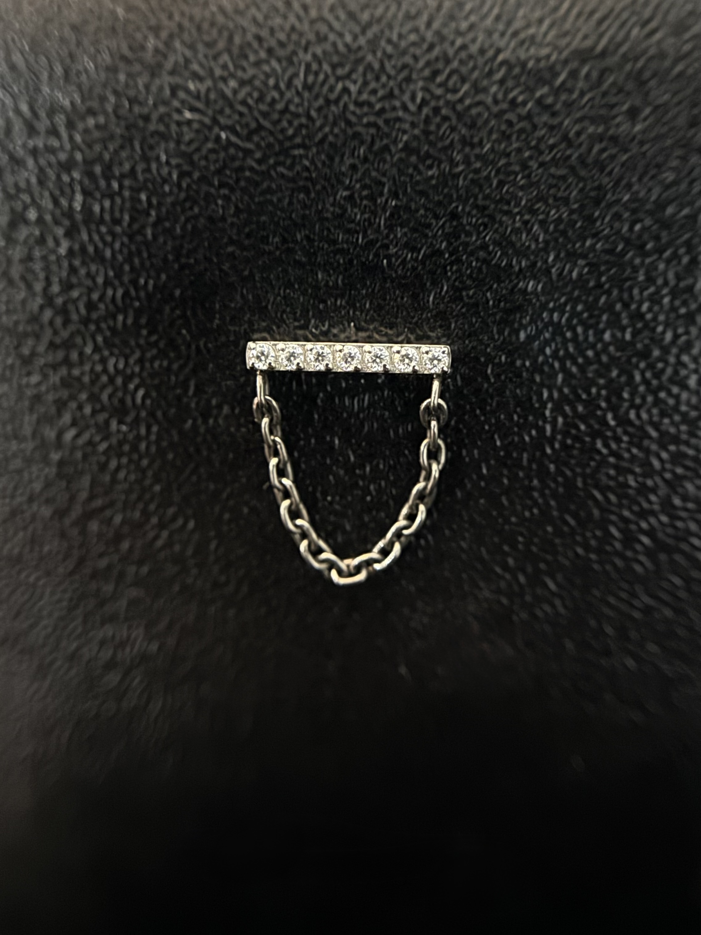 Labret Barra Cravejada Corrente